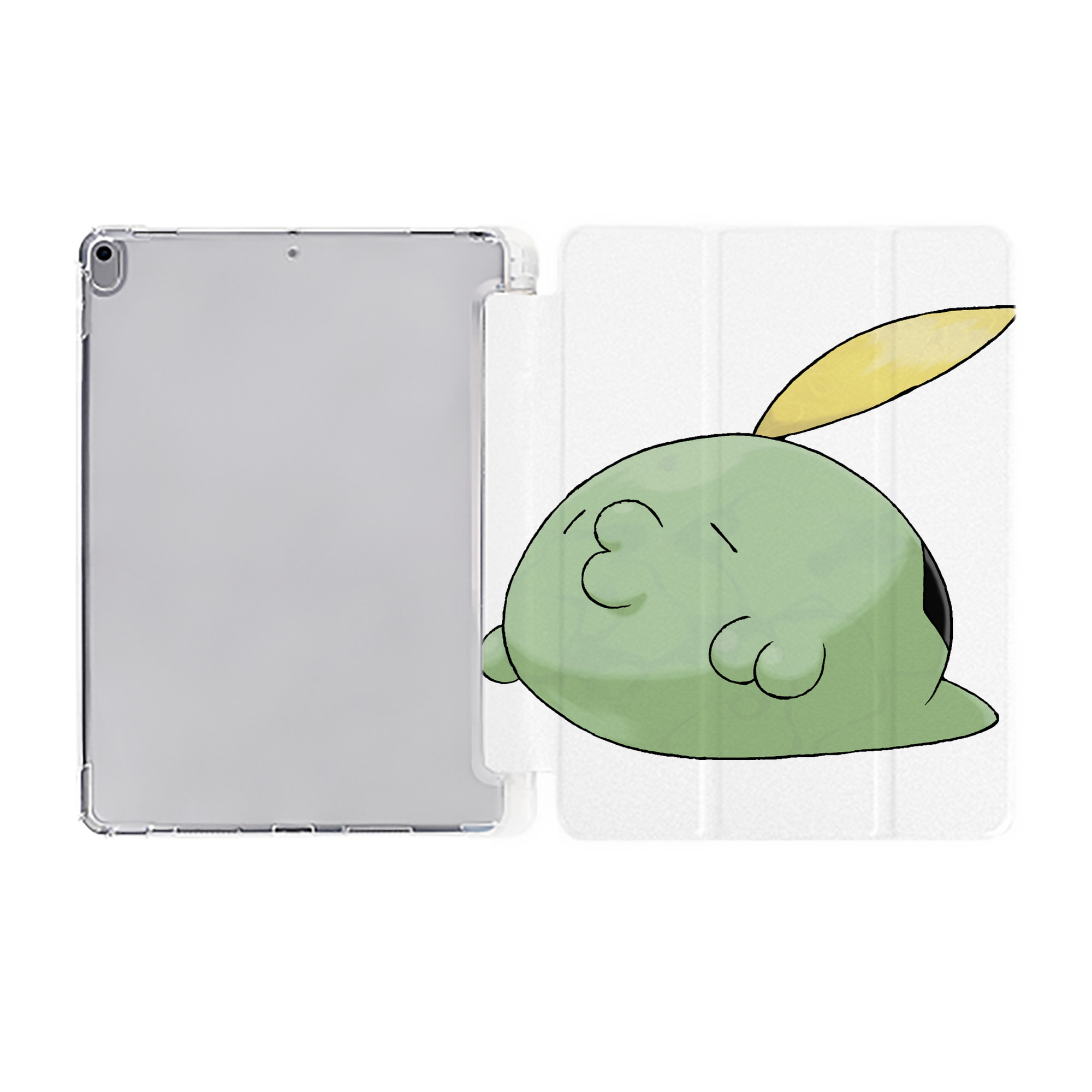 （画像用） ポケットモンスター Pokémon IPad ケース ペン収納付き 三つ折りスタンド PUレザー×シリコン 対応機種9.5/10.5/10.9インチ